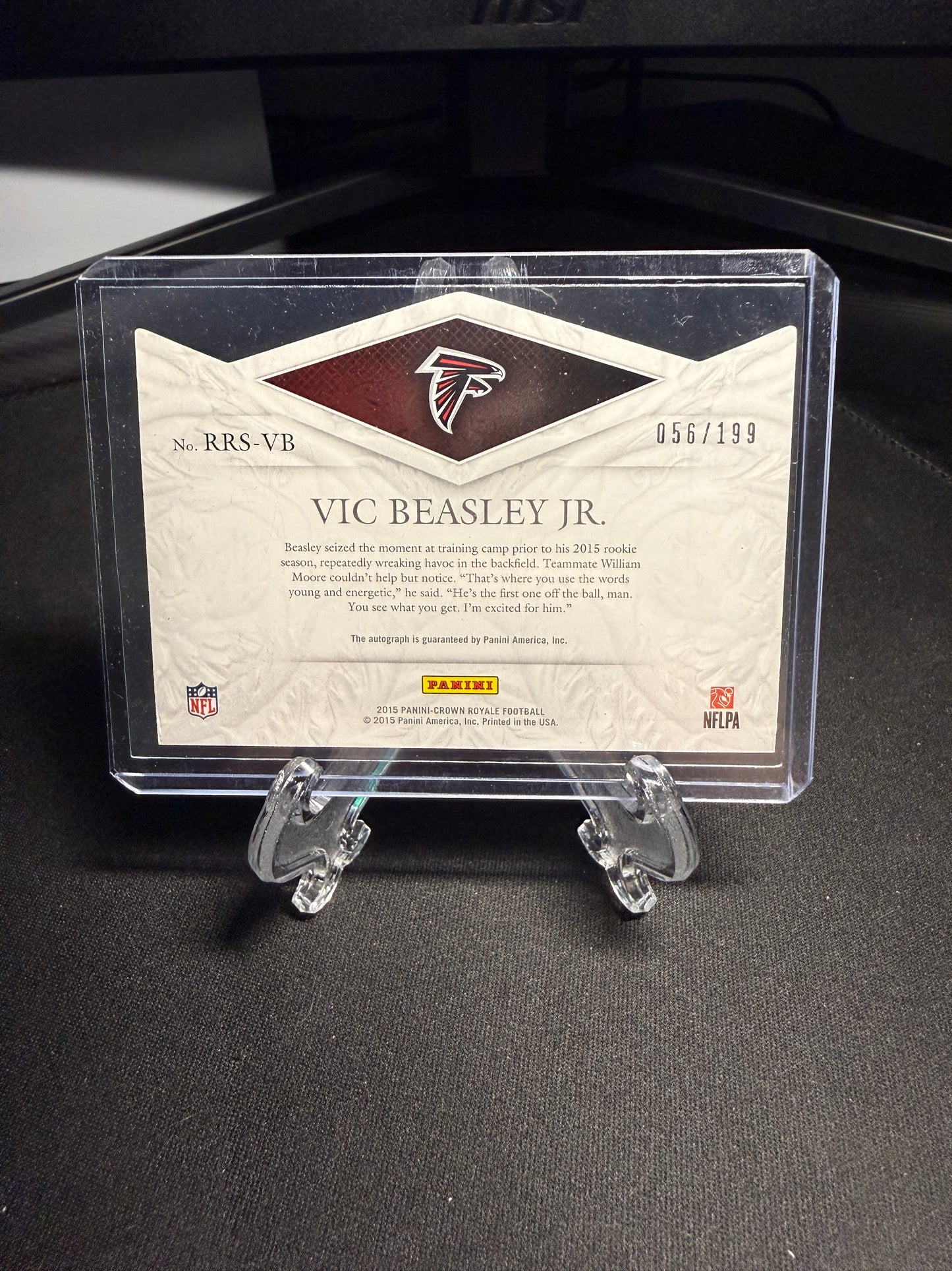 2015 Panini Crown Royale Rookie Vic Beasley JR /199