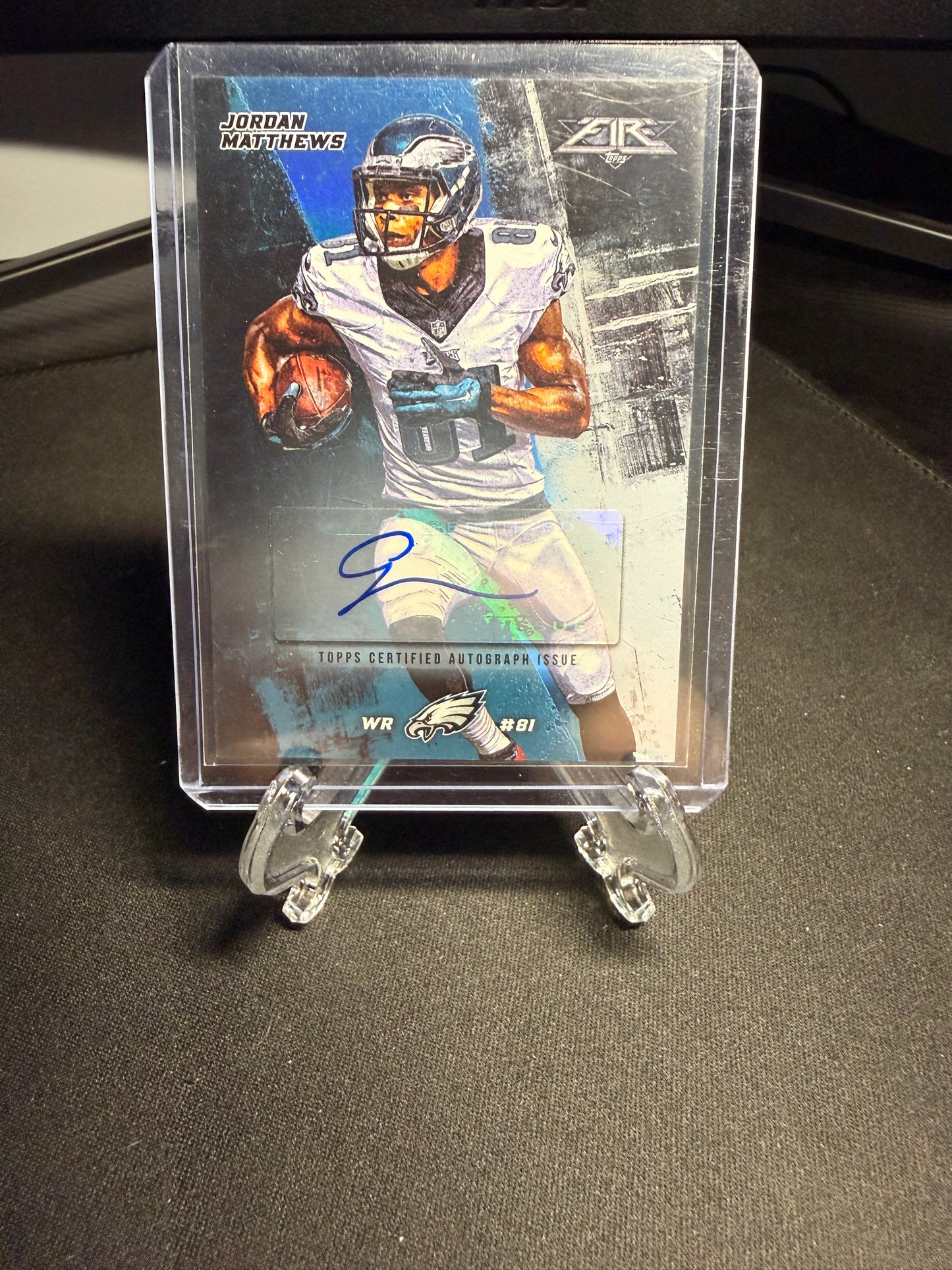 2015 Topps Fire Jordan Mathews Auto /75