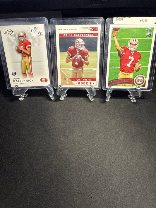 Colin Kaepernick RC lot