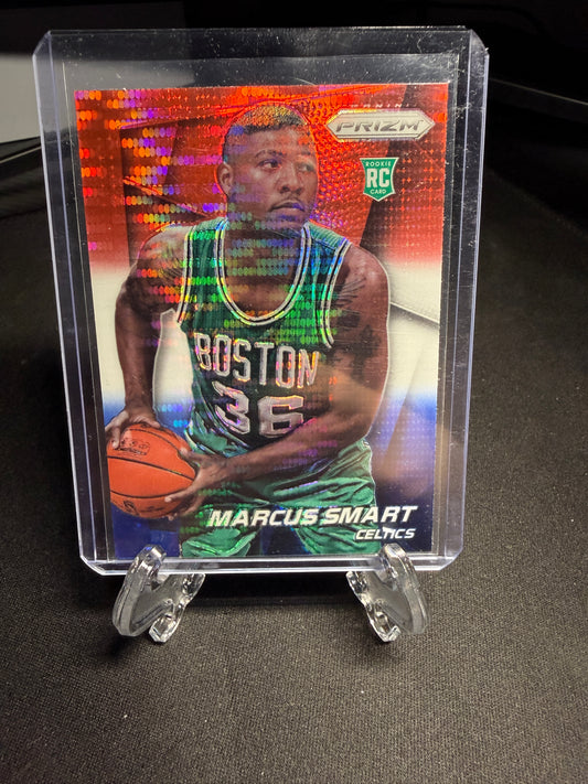 2014 Panini Prizm Basketball Rookie Marcus Smart Red,White,Blue Pulsar