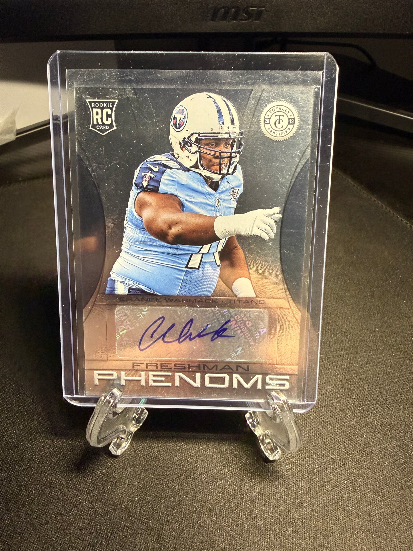 2013 Totally Certified Rookie Chance Warmack Auto /325