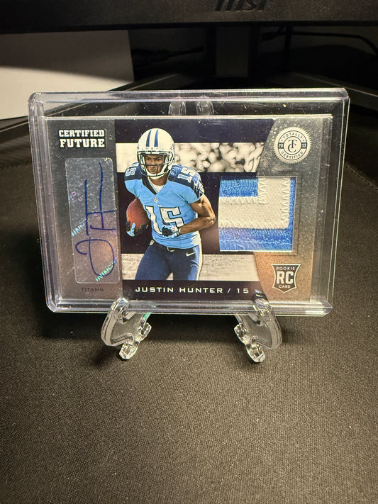 2013 totally certified RPA Justin Hunter /49