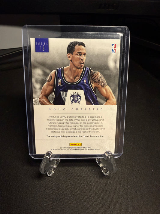 2013 Panini Past & Present Doug Christie Auto