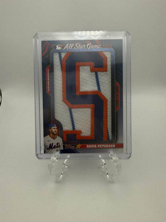 1/1 All Star Game Patch David Peterson