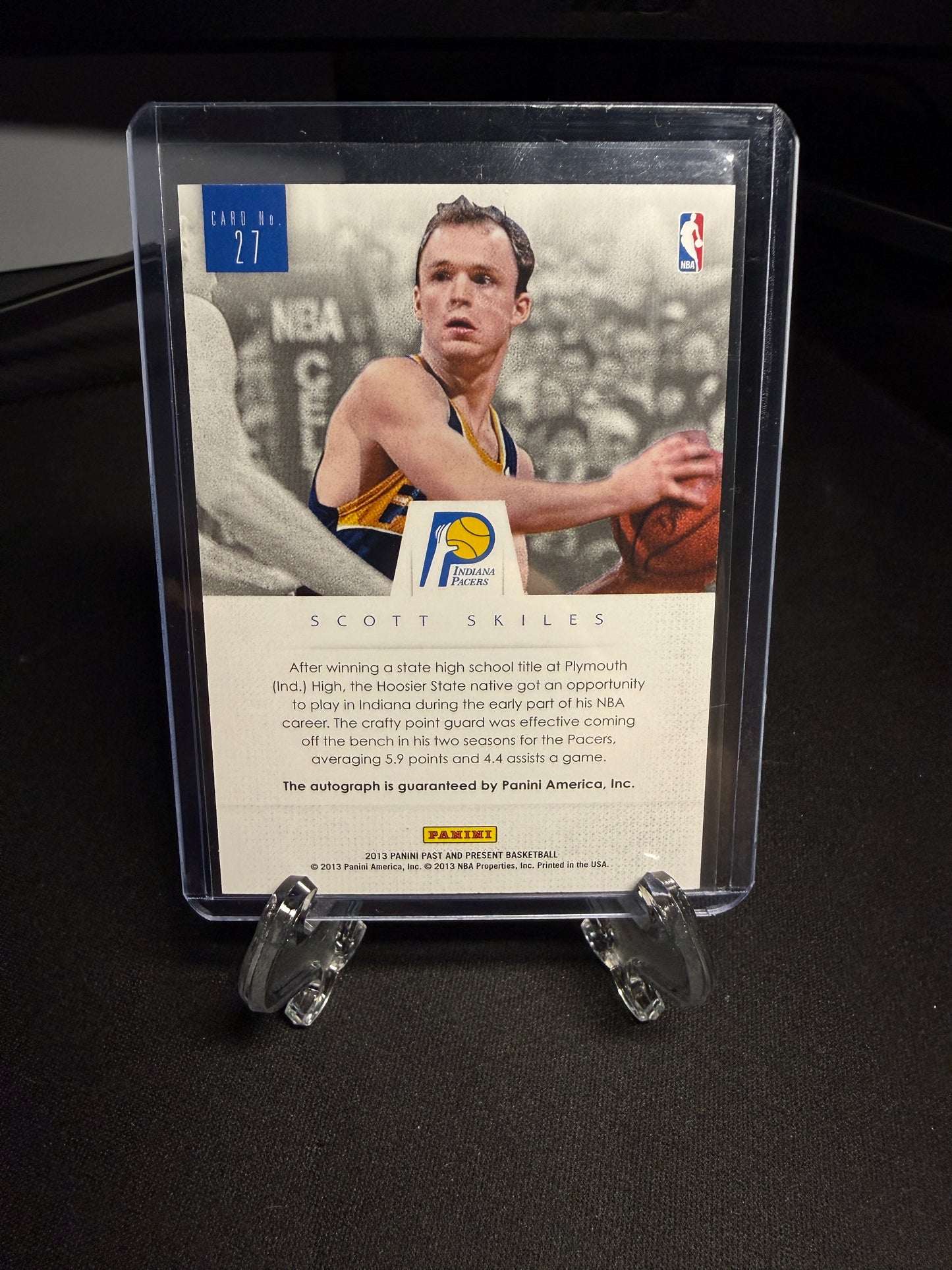 2013 Panini Past & Present Scott Skiles Auto