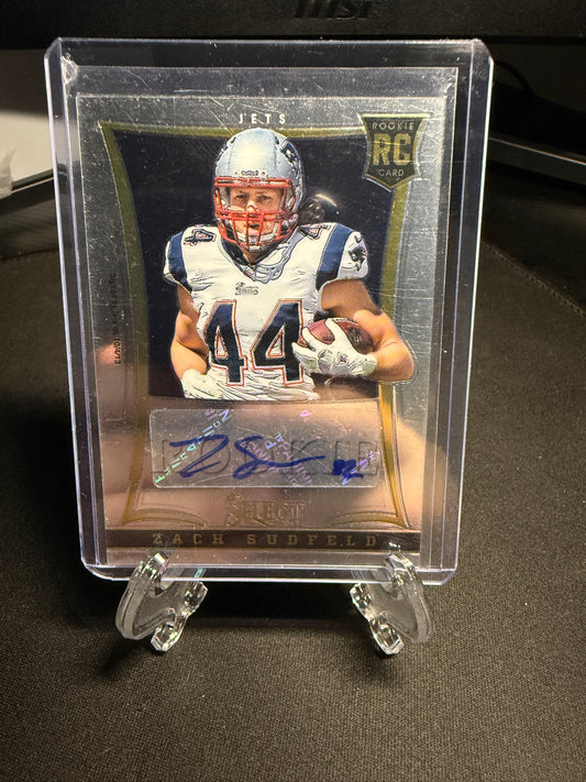 2013 Panini Select Rookie Zach Sudfeld Auto /499