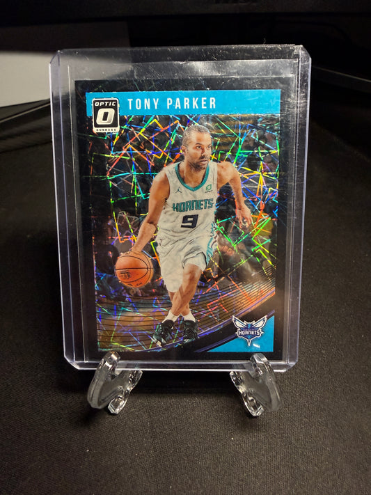 2019 Panini Optic Basketball Tony Parker Black Velocity /39
