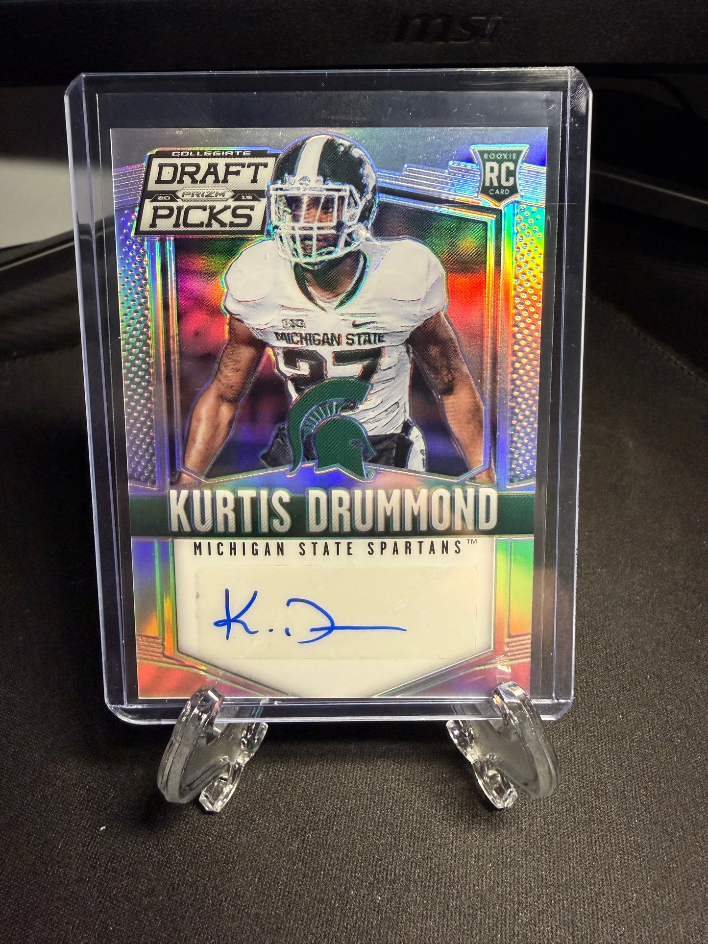 2015 Collegiate Draft Picks Rookie Kurtis Drummond Auto