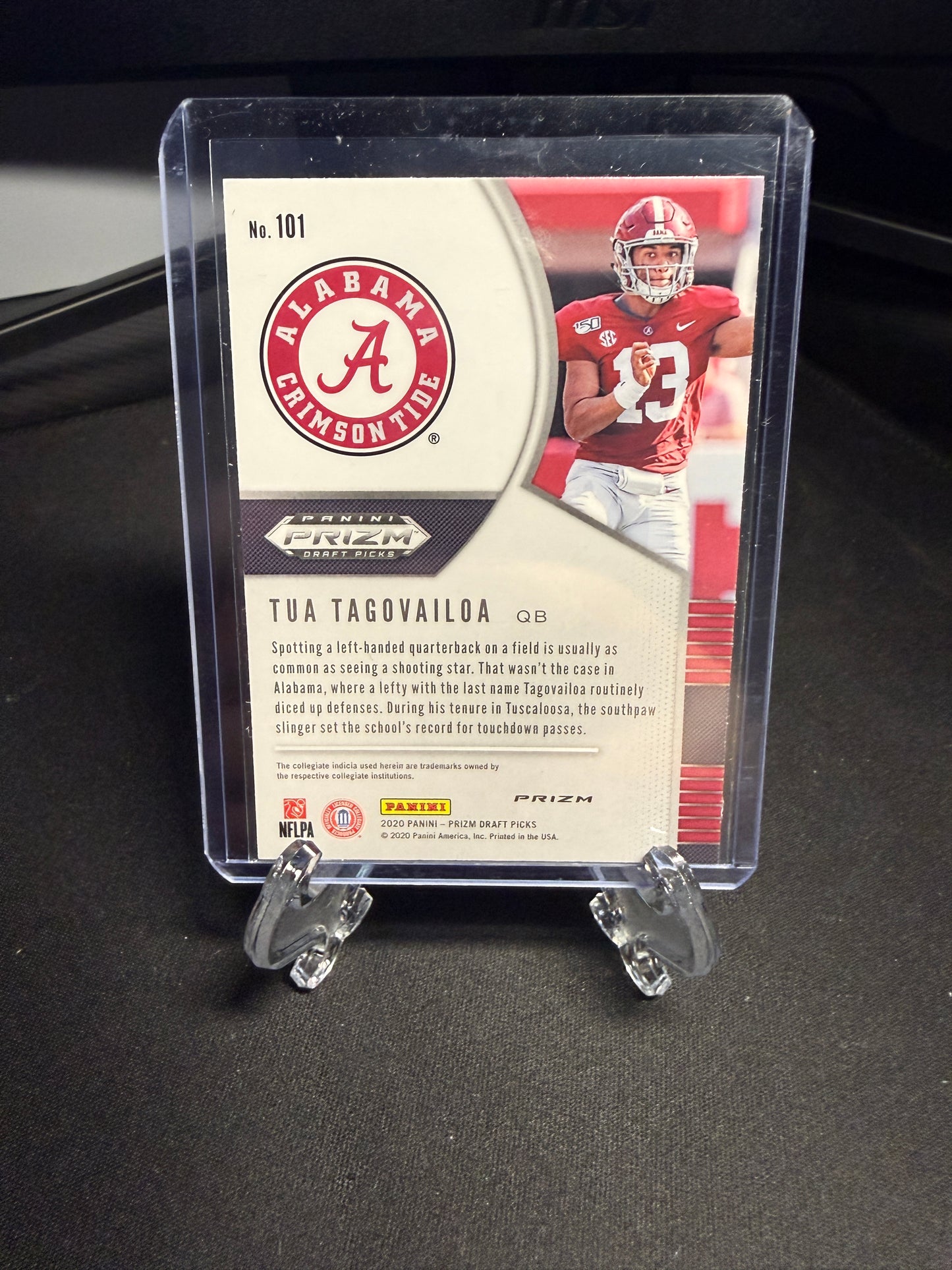 2020 Panini Prizm Draft Picks Rookies Blue Tua Tagovailoa