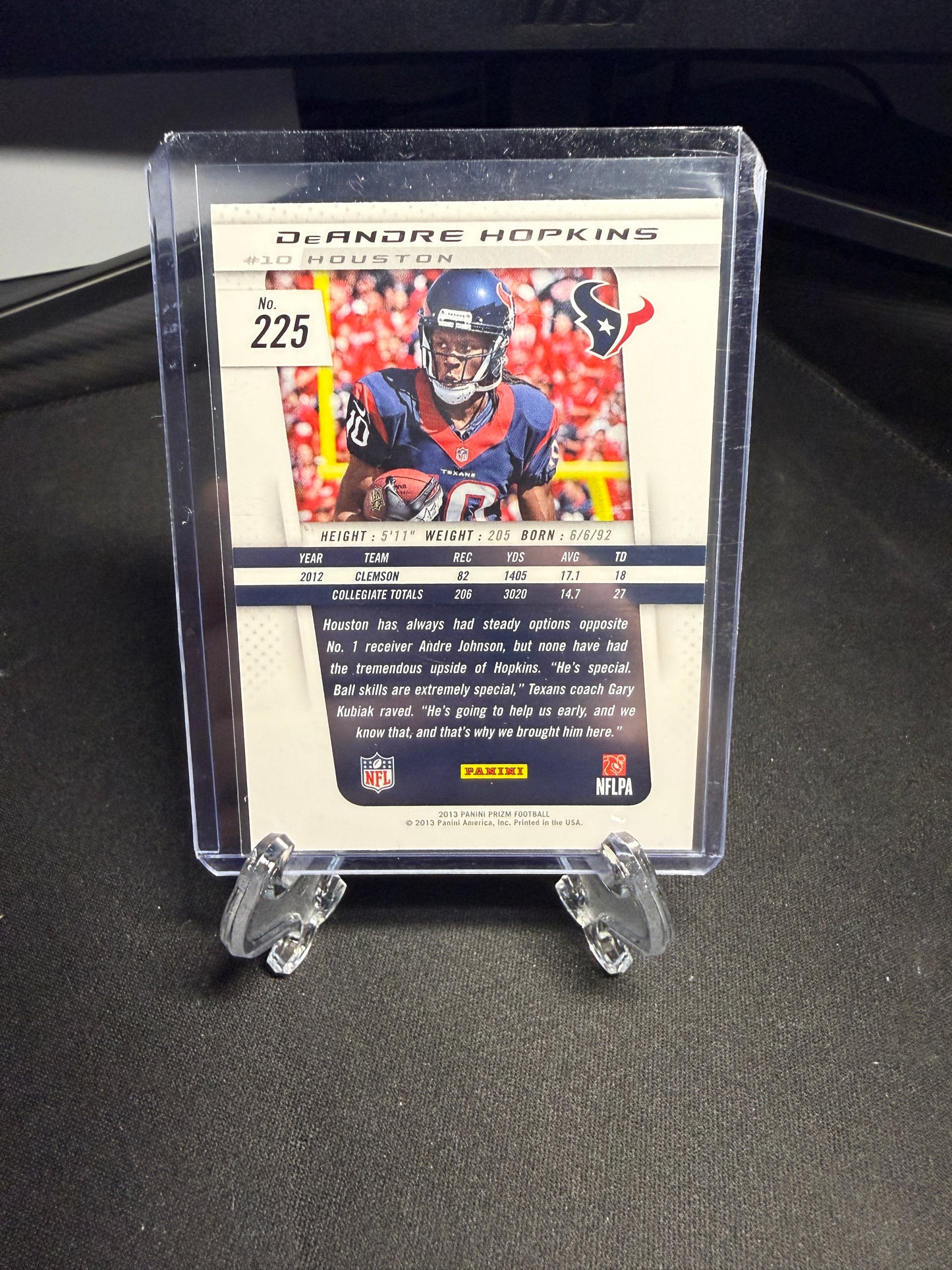 2013 Panini Prizm Rookie DeAndre Hopkins