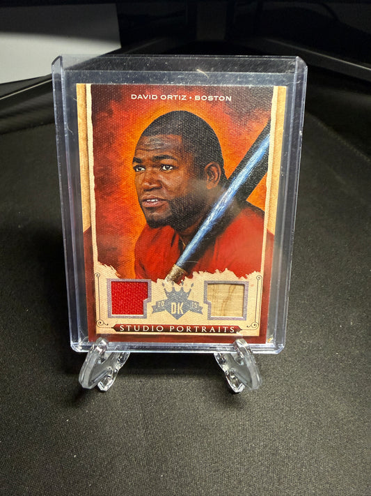 2015 Panini Diamond Kings Studio Portrait David Ortiz /99
