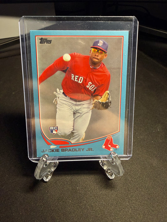 2013 Topps Rookie Jackie Bradley Jr. Blue