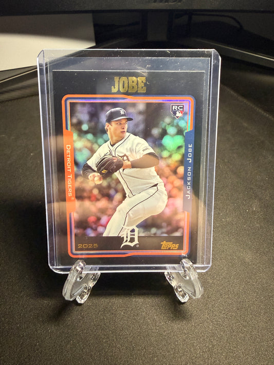 2025 Topps Archives Rookie Jackson Jobe Black Border