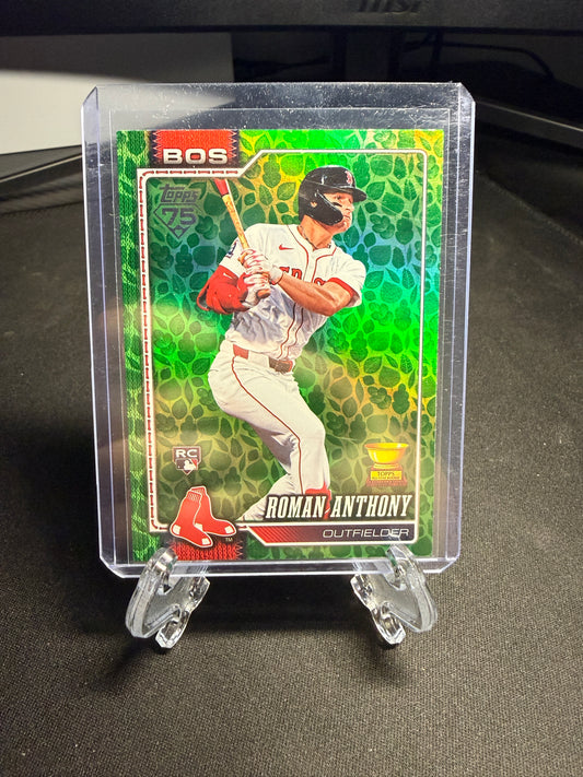 2026 Topps Series 1 Rookie Roman Anthony Green Foil