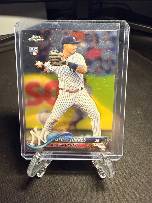 2018 Topps Chrome Update Rookie Gleyber Torres